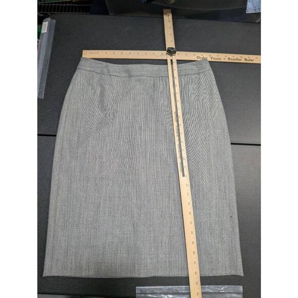 NWT Banana Republic Wool Blend Houndstooth Pencil Women's 12 - Picture 5 of 6